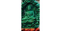 Tượng Phật Màu Xanh Ngọc