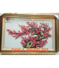 Tranh Đá Quý Hoa Đào