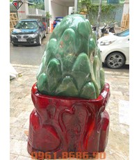 Đá phong thuỷ thạch anh xanh