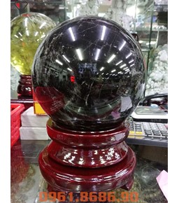 Quả cầu thạch anh đen