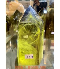 Trụ đá thạch anh vàng 1.3kg