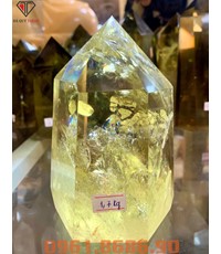 Trụ đá thạch anh vàng 1.7kg