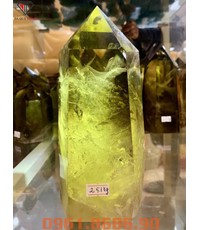 Trụ đá thạch anh vàng 2.51kg