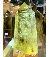 Trụ đá thạch anh vàng 2.73kg