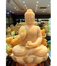 Tượng phật a di đà bằng đá ngọc hoàng long