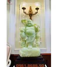 Phật Di Lặc Màu Xanh Ngọc